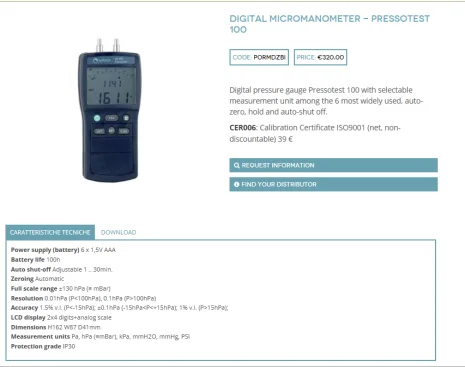 Pressotest 100 