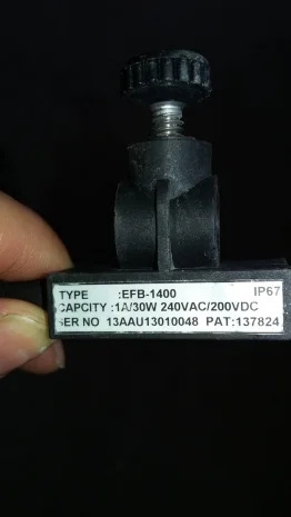 Type:EFB-1400 S/N:13AAU13010048