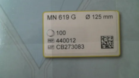 MN 619 G ( Ø12,5 cm)