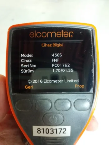 Model: 456S S/N: PC01762