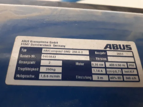 ABUCompact GM2 250.6-2