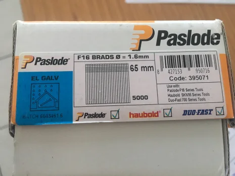 P/N: 395071 Type: F16 – 65 mm (pack 1x5000) 