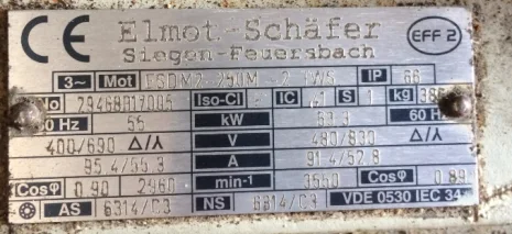 Obsolete ESDM2-250M-2 TWS- replaced by - ES HO3 250 M2 