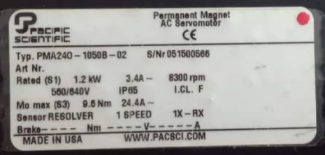 PMA240 -1050B -02  OEM and obsolete 