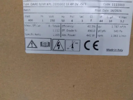 DARE 9/9R XPL 2031002 1F 4P 3V