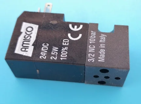 3/2NC 10bar 24VDC 2.5W 100%ED