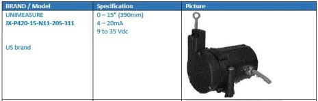 JX-P420-15-N11-20S-311 (obsolete, replaced with JX-P420-15-N11-20S-N1K) 