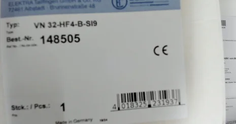 VN 32-HF4-B-SI9 / SN 1104-3