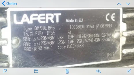 AM 90L BA6, alternative is AMEE 90L BA 6 