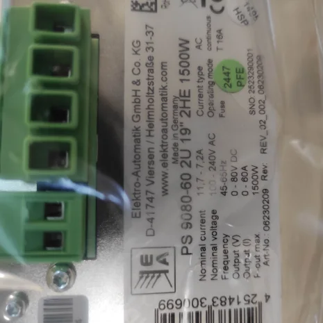 EA-PS 9080-60 2U / 06230209