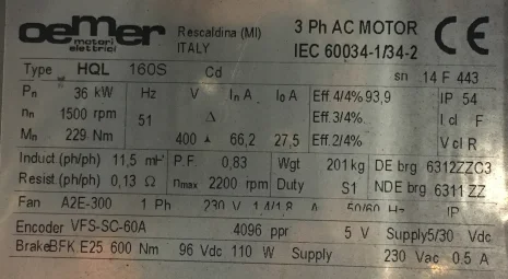 090000100455 , type VFSSC-60A-4096 5-5V TTL 