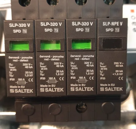 SLP-NPE V SPD T2 is discontinued;  replaced by  SLP-275 V/3+1
