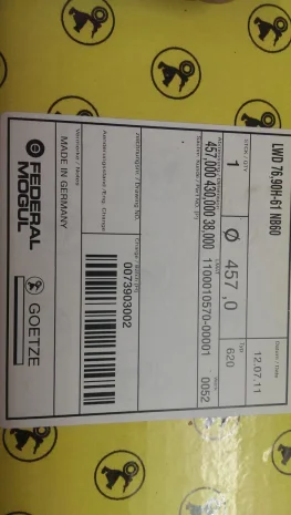 LWD 76.90 H- 61 NB60