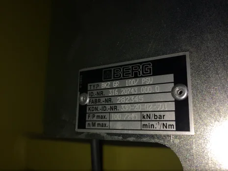 BKZ GR. 100/ PSV