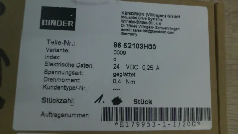 86 62103H00-0009