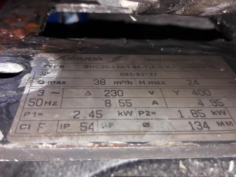 SHC20-134/1.85-T/A-E/R -- Nr:093/93127 --OEM 