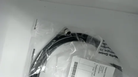 Winkelstecker N20 90° mit 3 m PU-Kabel