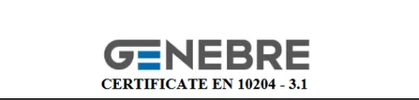 Certificate 3.1