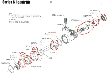 New Series 6 Repair Kit- 106N420F11XX