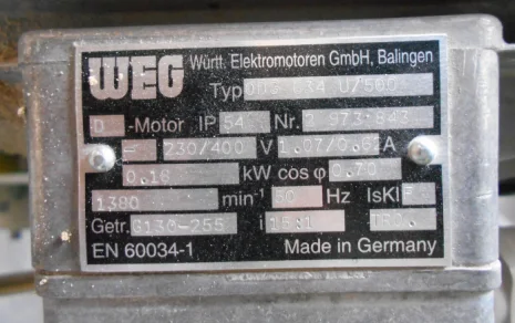 ODG 634 U/500  RIGHT 