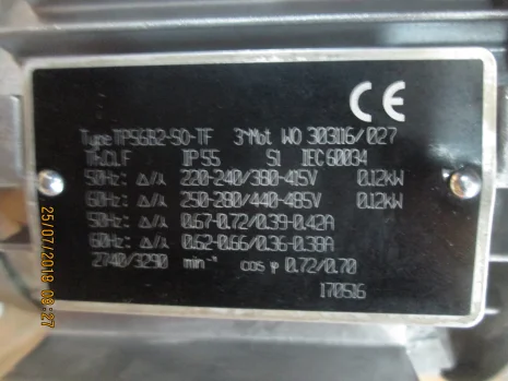 Typ: SN18 So 120W - U7 A1+2 m. WSK 