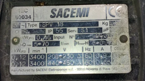 SPV-18 (Immersion depth- mm 90-120-170-220)