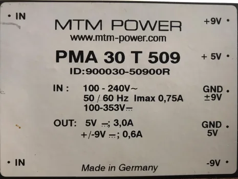 PMA 30 T 509