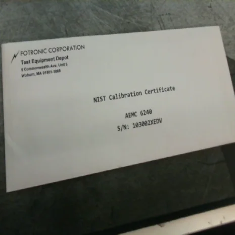 Calibration