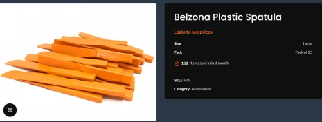 Belzona Large Spatula