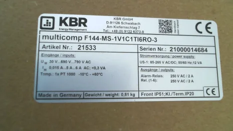 multicomp F144 21533