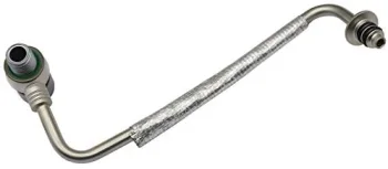 Turbo compressor oil pipe