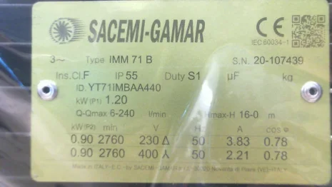 IMM 71B (YT71IMBAA440-1)