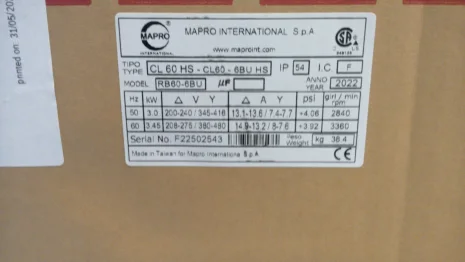 CL 60 HS  kW3 TF