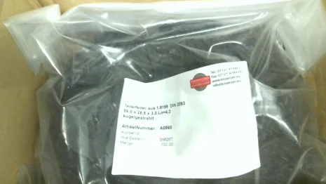 A0560  (Disc spring made of 1.8159 DIN 2093)  (package of 100 pcs)
