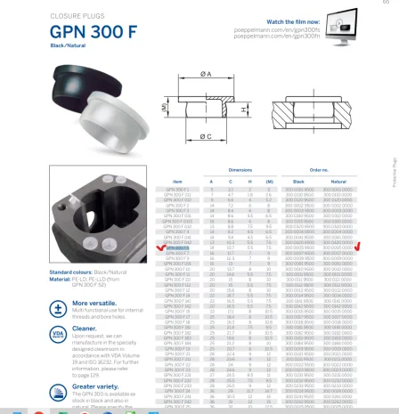 GPN 300 F 5 PT
