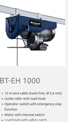 BT-EH 1000 obsolete, replaced by   TC-EH 1000