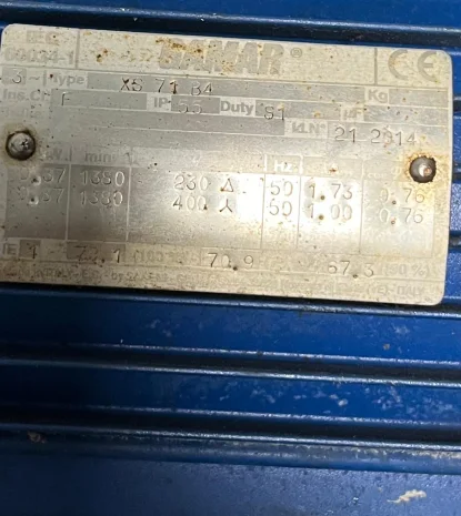 Bearing shield for XS 71 B4