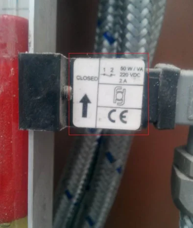 variable position sensors for LV / E1 + S closed in absence