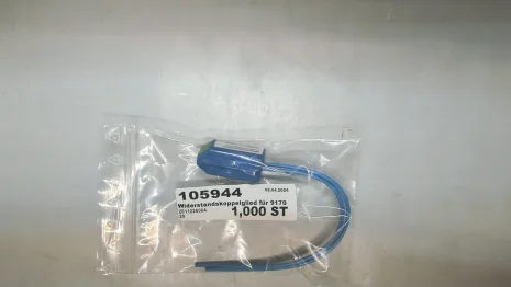 Resistive coupling element for 9170