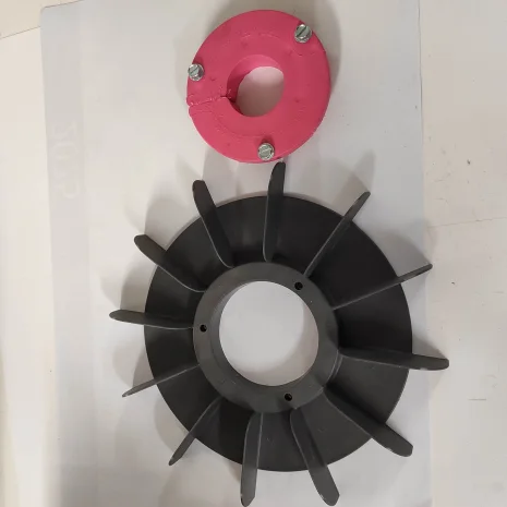 Fan blades for electric motor for 200 L 8/4