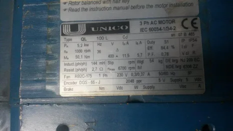 QL100L (AC Inverter Servo Duty)