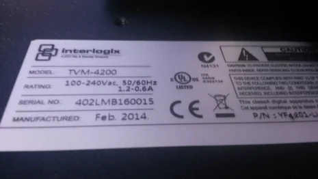 Power Board For TVM-4200 