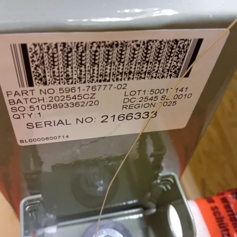 Phafo 15/1uF SAP-Nr.: 5961-76777-02