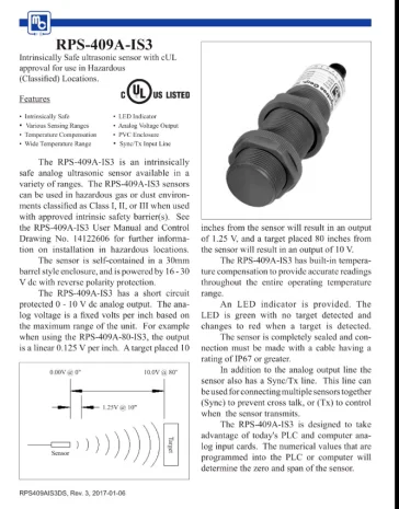 RPS-409A-40-IS3