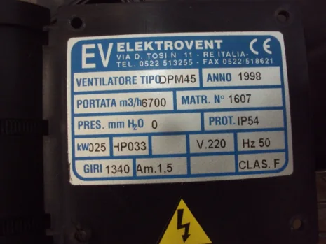 DPM45 - replaced with Type VN - Wall ER 454 M - 0.25 kW