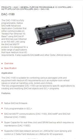 DAC1180 