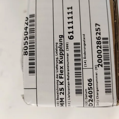MM 25 K Flex Coupling