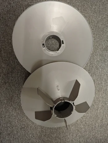 MOTOR COOLING FANS FOR A BROOK CROMPTON WU-DF280SNED