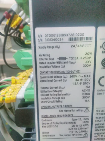 0700G12B1B9X72810200 