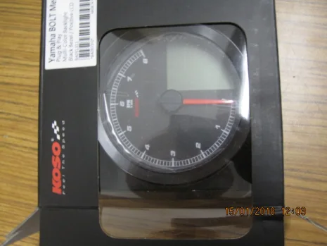 bolt-meter matte black 